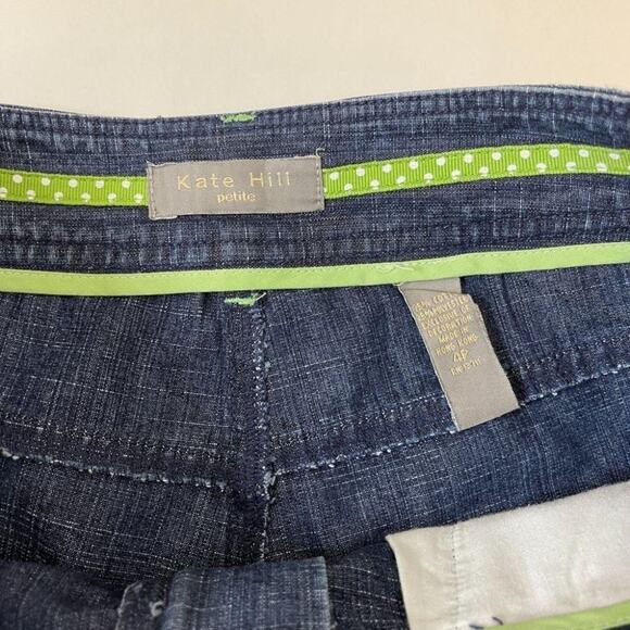 Kate Hill Petite Capri Jeans Sz 4P - Picture 6 of 8